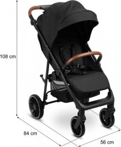 Wózek Caretero WÓZEK SPACEROWY ELMA BLACK 6