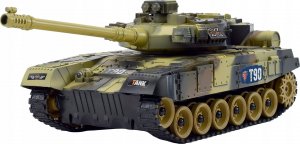 Skleplolki DUŻY CZOŁG ZDALNIE STEROWANY NA PILOT RC AKU ŚWIECI DŹWIĘK OBROTOWA WIEŻA 2