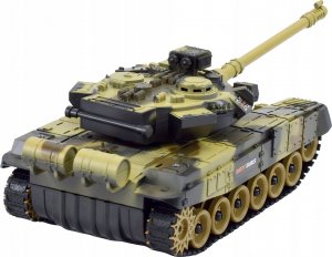 Skleplolki DUŻY CZOŁG ZDALNIE STEROWANY NA PILOT RC AKU ŚWIECI DŹWIĘK OBROTOWA WIEŻA 4