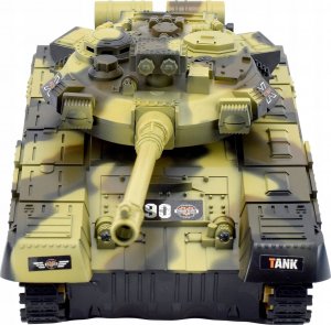 Skleplolki DUŻY CZOŁG ZDALNIE STEROWANY NA PILOT RC AKU ŚWIECI DŹWIĘK OBROTOWA WIEŻA 5