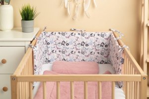 Sensillo OCHRANIACZ DO ŁÓŻECZKA MOTYLE RÓŻOWY 5