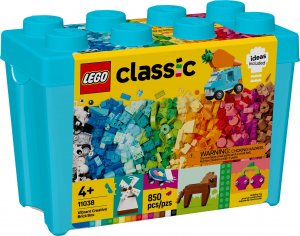 LEGO Classic Kreatywne pudełko z kolorowymi klockami (11038) 1