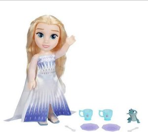 Jakks Pacific LALKA KSIĘŻNICZKA ELSA Z AKCESORIAMI TEA TIME DISNEY 4