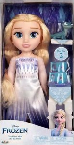 Jakks Pacific LALKA KSIĘŻNICZKA ELSA Z AKCESORIAMI TEA TIME DISNEY 6