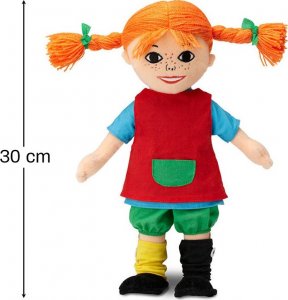 Pippi Miękka Lalka Pippi Langstrumpf 30 cm 2