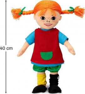 Pippi Miękka Lalka Pippi Langstrumpf 40 cm 2