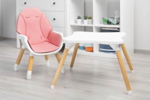 Caretero KRZESEŁKO DO KARMIENIA TUVA PINK 32