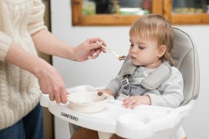 Caretero KRZESEŁKO DO KARMIENIA TUVA PINK 4