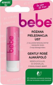 bebe Bebe Young Care pielęgnacyjna szminka do ust Różana 4.9g 1