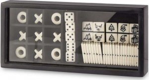 Art-Pol Gra Kółko I Krzyżyk + Domino Czarny 4x24x11 1