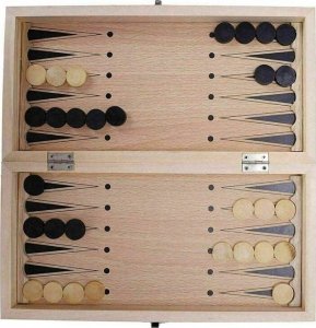 ER4 SZACHY DREWNIANE WE WKŁADCE NA PREZENT TURNIEJOWE 12