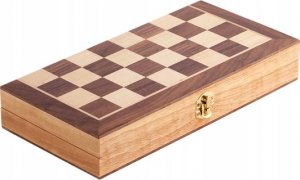 ER4 SZACHY DREWNIANE WE WKŁADCE NA PREZENT TURNIEJOWE 3