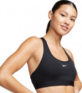 Nike Stanik sportowy Nike Swoosh Light Support czarny DX6817 010 XS 3