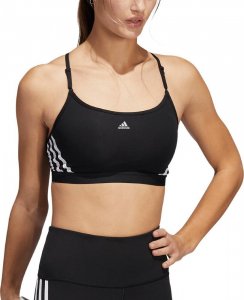 Adidas Stanik sportowy adidas Aeroreact Training Light-Support 3-Stripes Bra czarny HC7862 XSAC 5