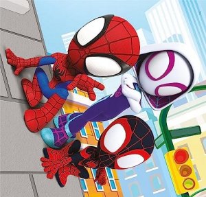 Clementoni Puzzle 3x48el Spidey i jego niesamowici przyjaciele 25294 2