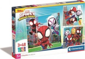 Clementoni Puzzle 3x48el Spidey i jego niesamowici przyjaciele 25294 5