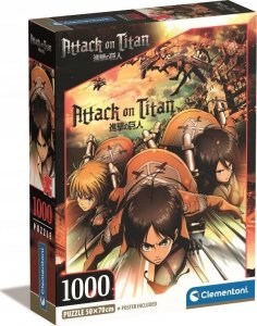 Clementoni Clementoni Puzzle 1000el Anime Attack on Titans 39923 1