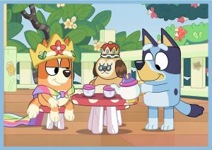 Trefl Puzzle 4w1 Bluey i jego świat - łącznie 71 elementów (34637) 4