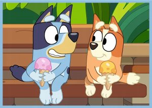 Trefl Puzzle 4w1 Bluey i jego świat - łącznie 71 elementów (34637) 6