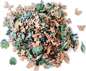 WOOD YOU DO Puzzle drewniane Liście Dżungli | Jungle Leaves | 435 elementów | XXL 5