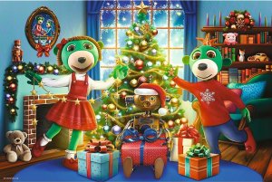 Trefl PUZZLE 100EL TREFL ZIMOWE TREFLIKI PUD12 2