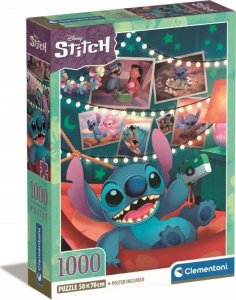 Clementoni CLE puzzle 1000 Compact Disney Stitch 39793 1