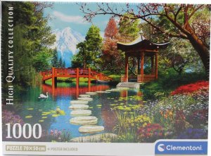 Clementoni CLE puzzle 1000 Compact Fuji Garden 39910 1