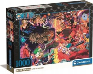 Clementoni CLE puzzle 1000 Compact Anime OnePiece 39922 1