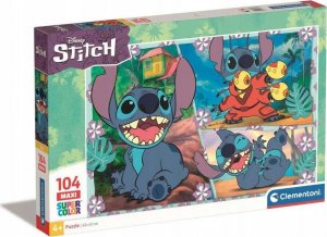 Clementoni CLE puzzle 104 maxi Disney Stitch 23776 1