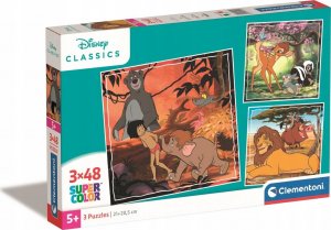 Clementoni CLE puzzle 3x48 Square Disney Classic 25299 1