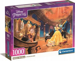 Clementoni CLE puzzle 1000 Compact Disney Princess 39854 1