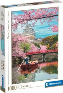 Clementoni CLE puzzle 1000 HQ Himeji Castle in spring 39819 1