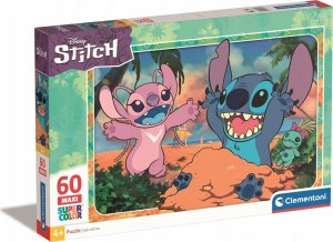 Clementoni CLE puzzle 60 maxi SuperKolor Stitch 26596 1