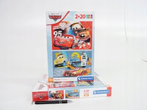 Clementoni PUZZLE 2X20EL CLM 24808 CARS PUD 1