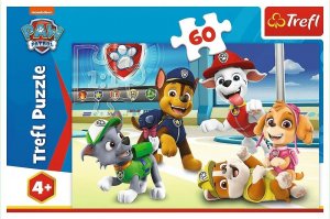 Trefl Puzzle 60 elementów W świecie piesków Psi Patrol (Paw Patrol) 2