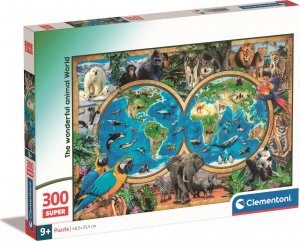 Clementoni CLE puzzle 300 Super The WonderfAnimalWorld 21723 1