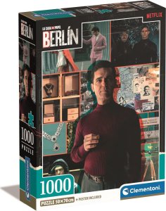 Clementoni Puzzle Compact Dom z papieru - Berlin 1000 elementów (39849) 1