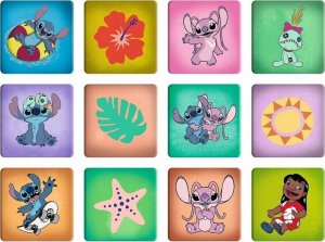 Trefl Puzzle + Memory 2w1 Lilo & Stich Wesoły Dzień 30 + 48 elementów 4