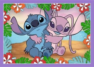 Trefl Puzzle 4w1 Lilo & Stitch Szalony dzień - łącznie 207 elementów (34633) 2
