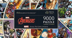 Trefl Puzzle 9000el Marvel Across The Comic Universe 81022 TREFL 2