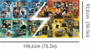 Trefl Puzzle Prime 9000 el. The Houses of Hogwarts 81023 TREFL 4