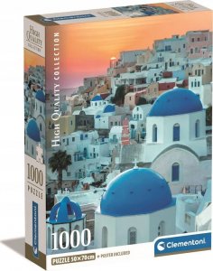 Clementoni PUZZLE 1000EL CLM 39912 SANTORINI PUD 1