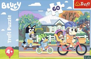 Trefl Puzzle 60 elementów Wesoły Bluey 2