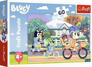 Trefl Puzzle 60 elementów Wesoły Bluey 5