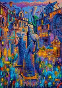 Good Loot Good Loot Puzzle: Roch Urbaniak - Parada Olbrzymów (1000 elementów) 4