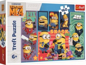 Trefl Puzzle 160 elementów Minionkowa radość, Minionki 4