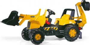 Rolly Toys Rolly Toys 812004 Traktor Rolly Junior JCB z łyżką i przyczepą 1