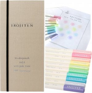 Tombow Tombow Color pencil IROJITEN set volume 8: Very pale tone lll, 10 pc(s) 1