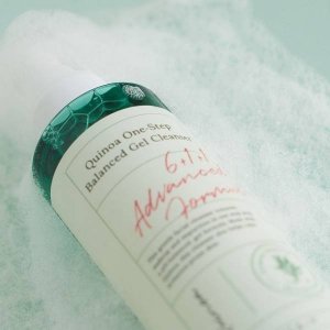 Axis-y Quinoa One Step Równoważący żel do mycia twarzy 180ml 2