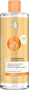 AA Pure Derma Witaminowy płyn micelarny 3w1 500ml 1